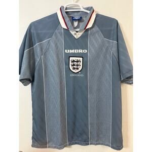 Vintage Umbro England Men's Soccer/Football Jersey Shirt - Size XL